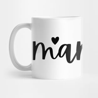 Custom Mama Design with Date, Gift for Mom Mug